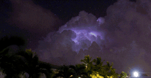 The reason there are so many storms is that there are winds blowing across the Maracaibo Lake and surrounding swampy plains, resulting in different air masses meeting continually.. - There's A Special Spot In Venezuela Where It Almost Never Stops Lightning