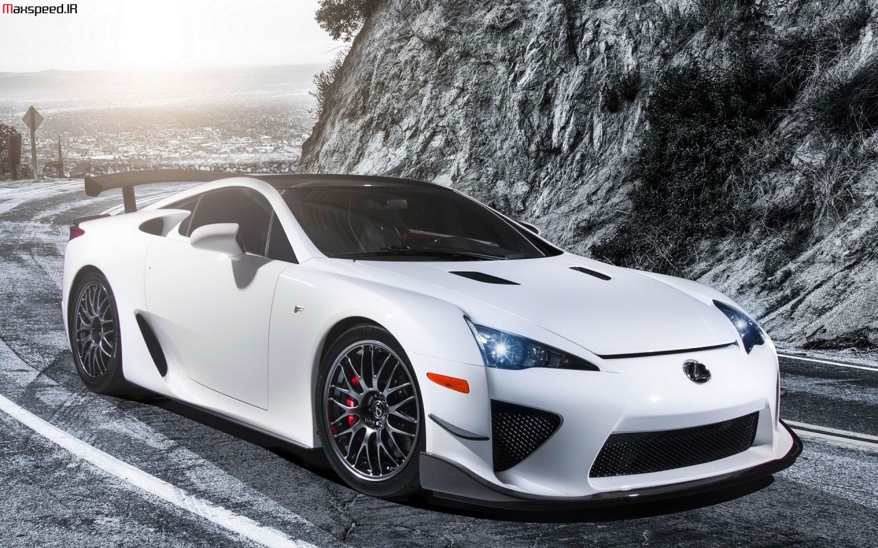 Lexus LFA White Sport Car HD Wallpaper Free Download HD Wallpapers PC