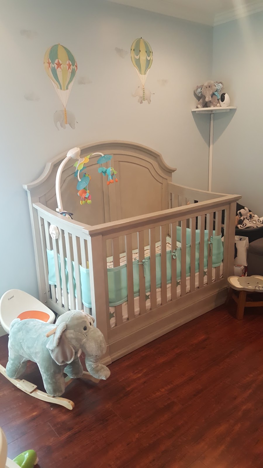 Adventures Of Baby Kaz and Mom: Elephant Theme Baby Boy Room