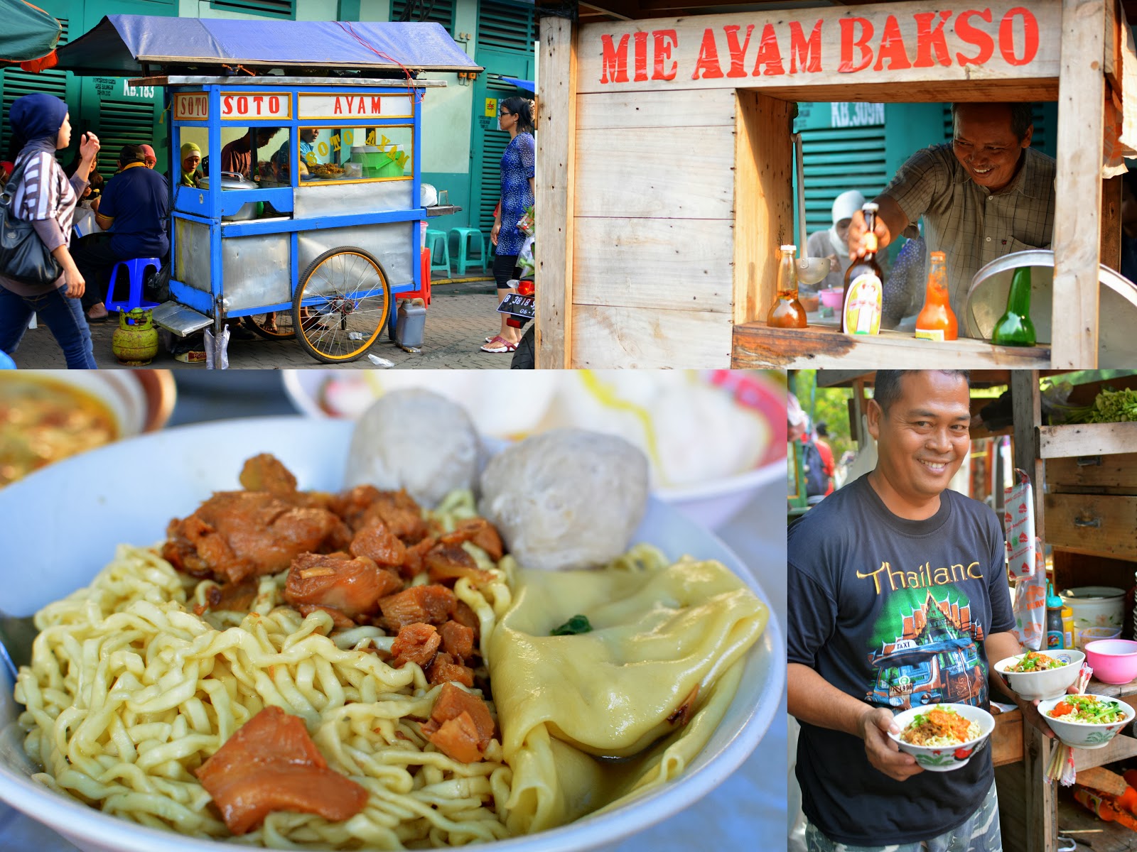 Mie Bakso 🇮🇩 Amazing Flavours & Colours of Jakarta Street Food |Tony