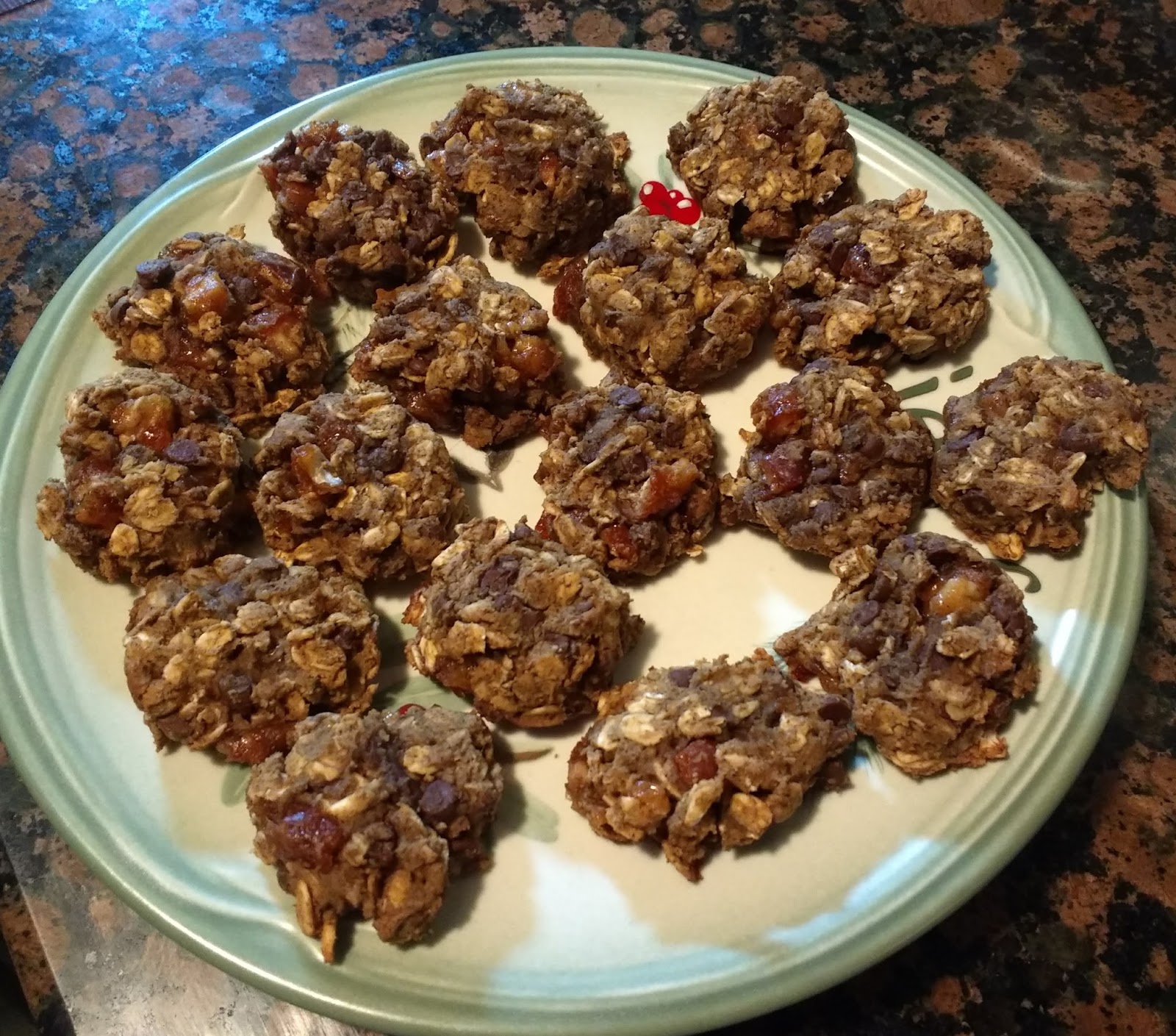 healthy self Allergen Free Date Chocolate Chip Cookies