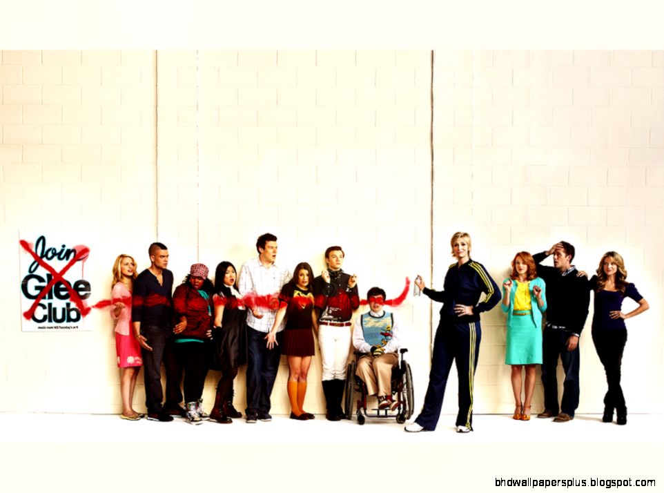 Image   Glee wallpaper 2   Glee TV Show Wiki   Wikia