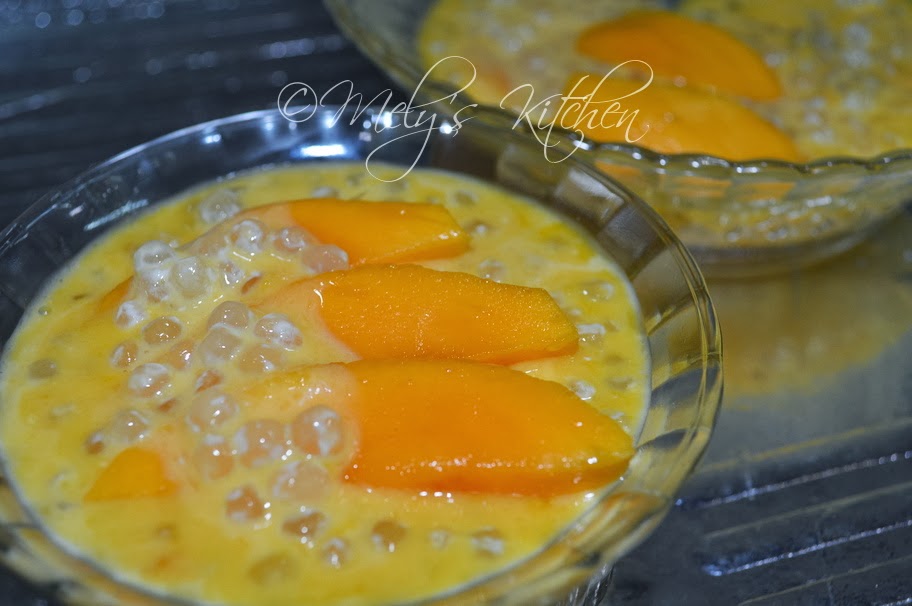 Mely's kitchen Tapioca Mango Delight