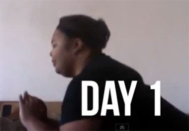 Woman Films Herself Through 100 Days of Workouts