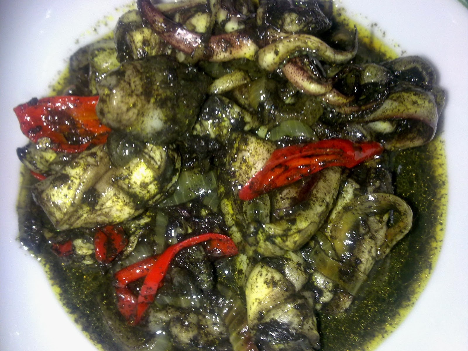 Resepi Sotong Dakwat Hitam Klaten Cc