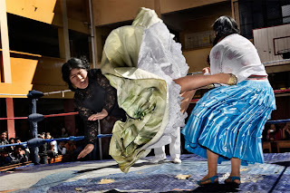 flying cholitas, bolivia, female wrestling, lucha libre, world press