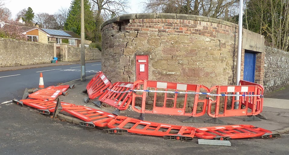 Laurie Bidwell Royal Mail Post Box On Camphill Road Corner Closed