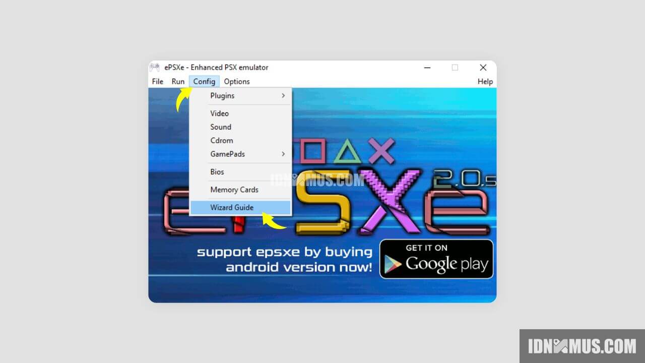 Cara Setting ePSXe di PC Cara Setting ePSXe di PC