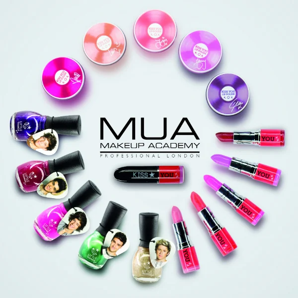One Direction collaborates with Make Up Academy on a cosmetics collection