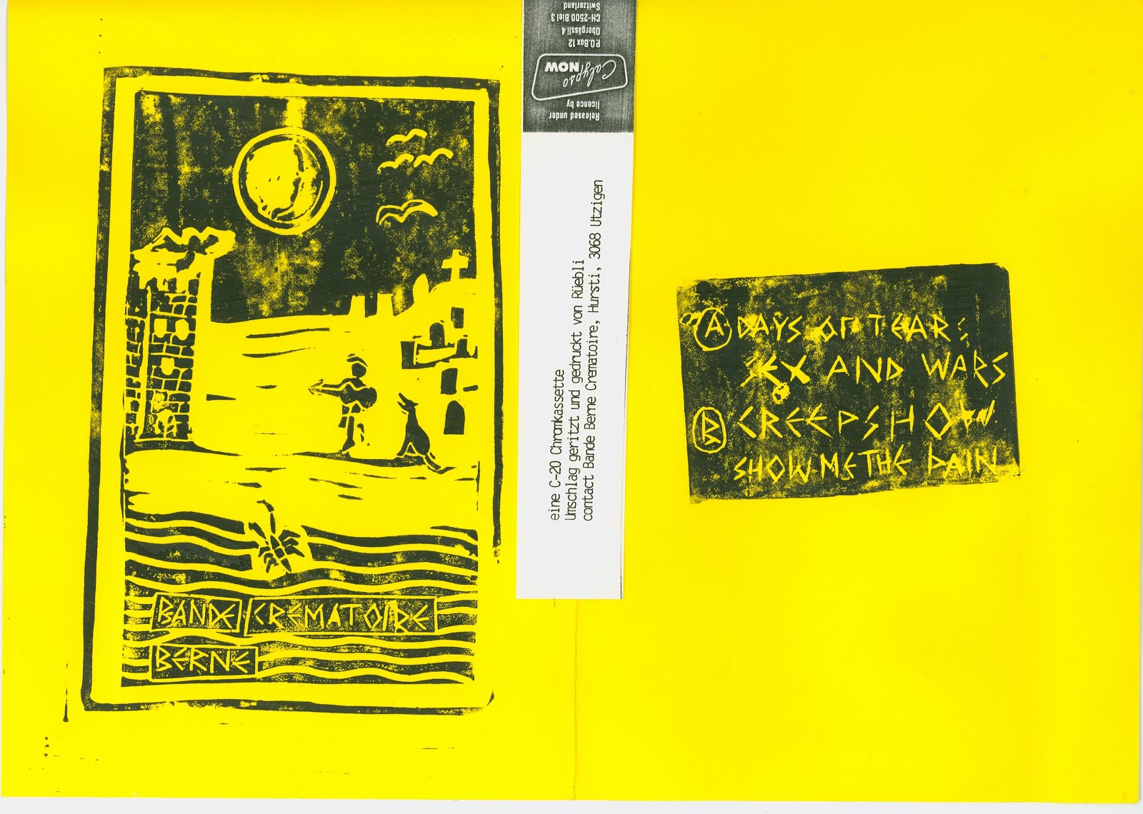 WET DREAMS BANDE BERNE CREMATOIRE (CALYPSO NOW, CASSETTE C20, 1986) (mp3 192)