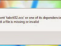 Mengatasi Pesan Error Havij tabctl32.ocx