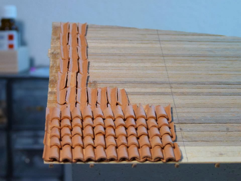 MODEL ABTEILUNG MAKE A 1/35 ROOF TILES THE VIDEO TUTORIAL BY MODELLER