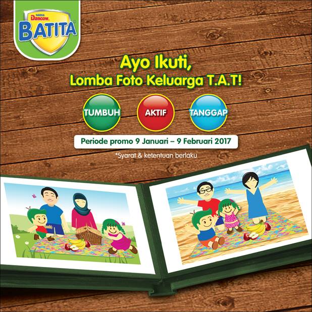Lomba Foto keluarga DANCOW Batita Tumbuh Aktif Tanggap - lomba foto