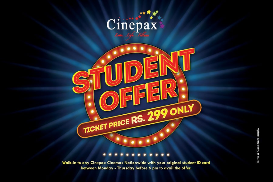 Press Release Cinepax Launches Student Offer Myra Voices!