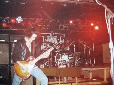 TT Quick on stage kicking our asses at the Birch Hill night club Old Bridge, New Jersey