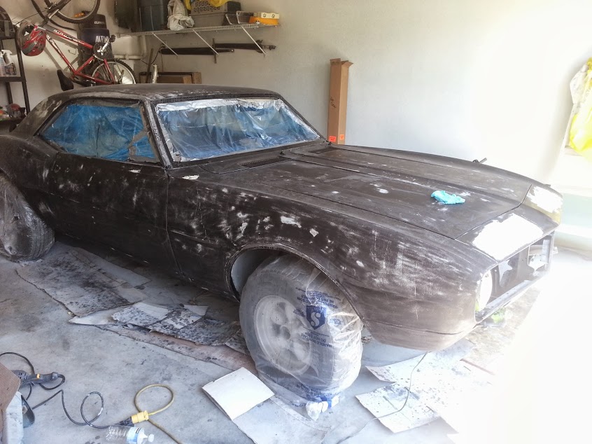 Turbo Camaro Rolling Tremclad Paint