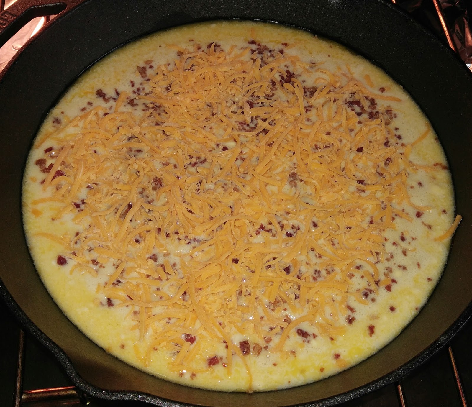 Rebecca's Amazing Creations Baked Bacon Cheddar Pancake