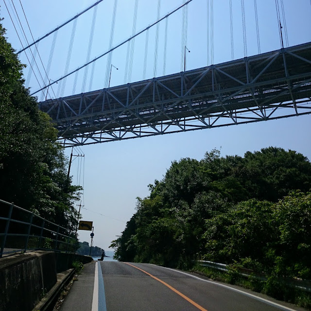 しまなみ海道　向島　因島大橋