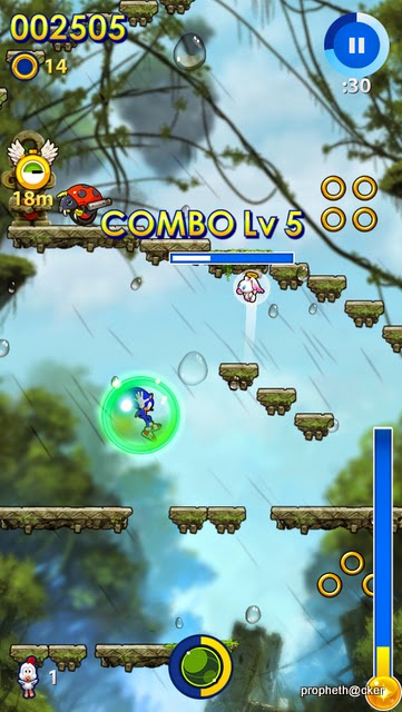 Sonic Jump Forever Android Game released by SEGA 