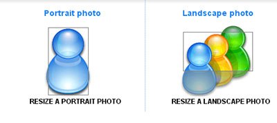 Compress and resize photos