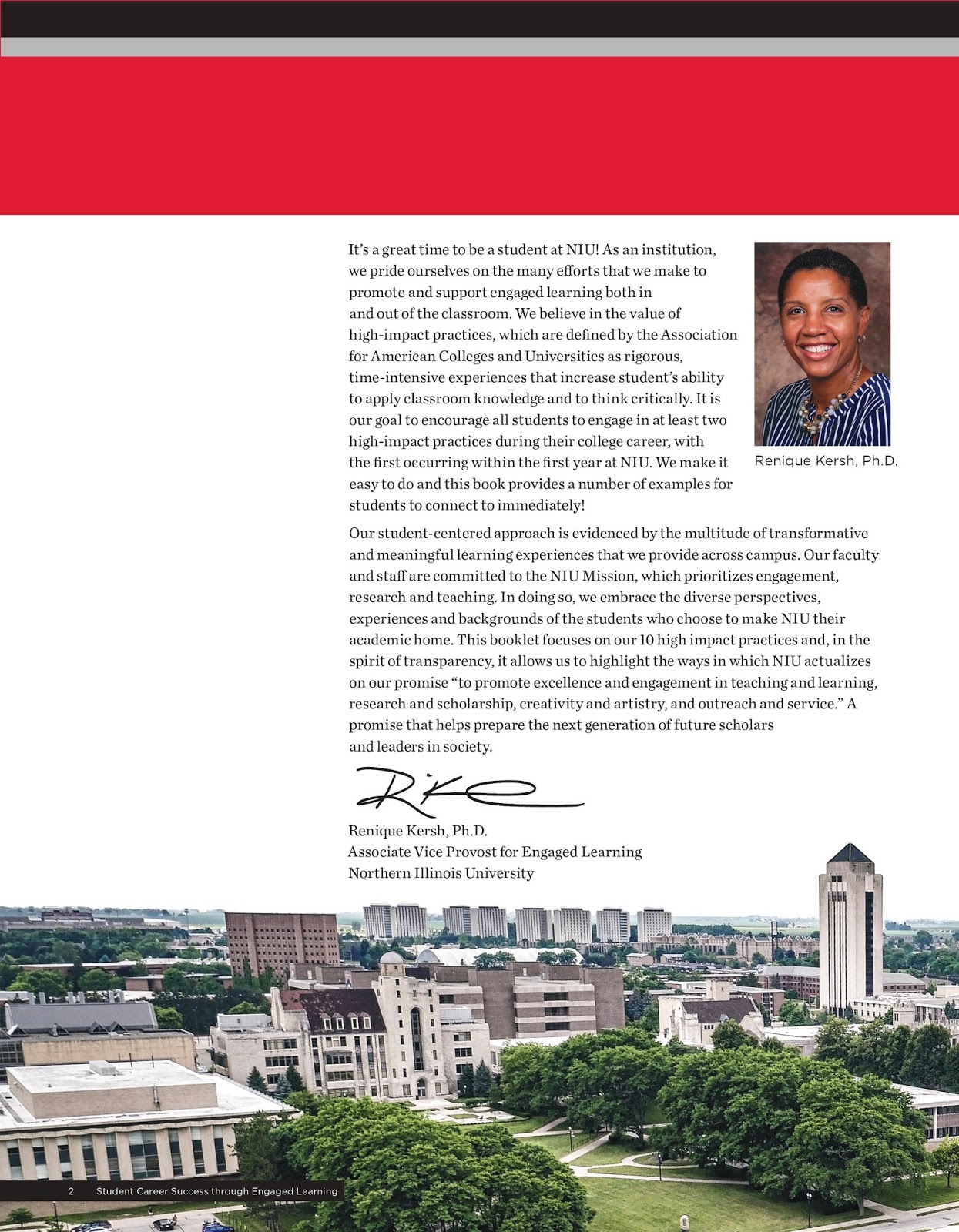 Environmental Studies Student News NIU Engage Booklet