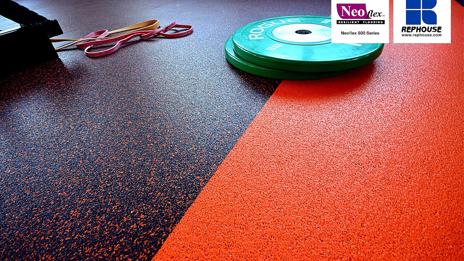 Rubber Fitness Flooring Fit Choices