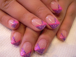 nail french designs manicure simple colorful nails acrylic fun tips salon tip cute easy different pink styles colored becomegorgeous colors