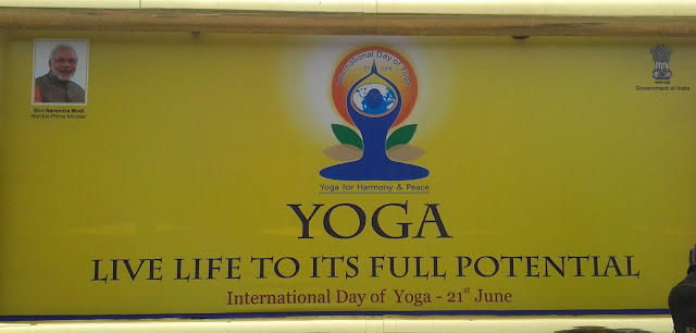 International Yoga Day 2015 in Noida