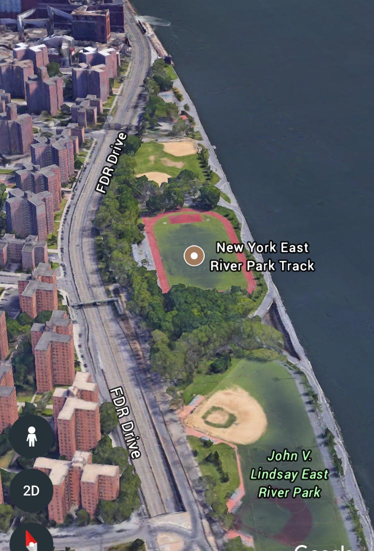 Ev Grieve The East River Park Track Is Now Closed For Renovations September 18 Reopening Expected