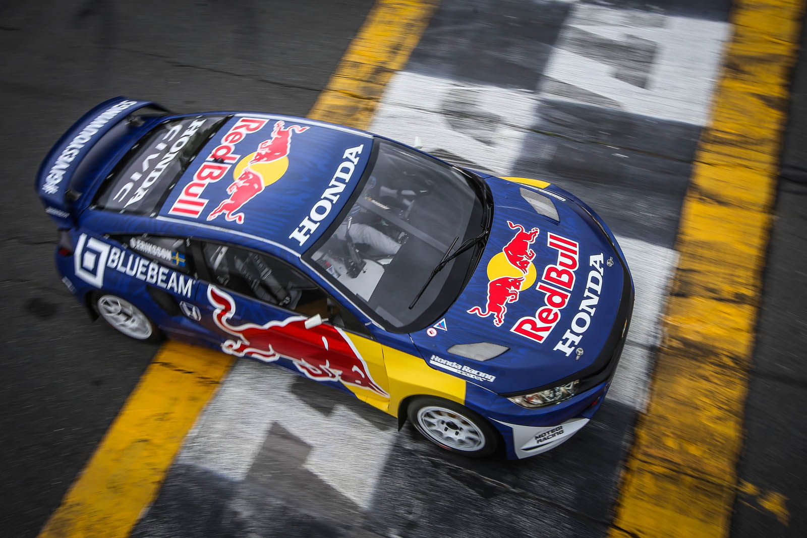 Honda S New Civic Coupe Look The Slickest In Rallycross