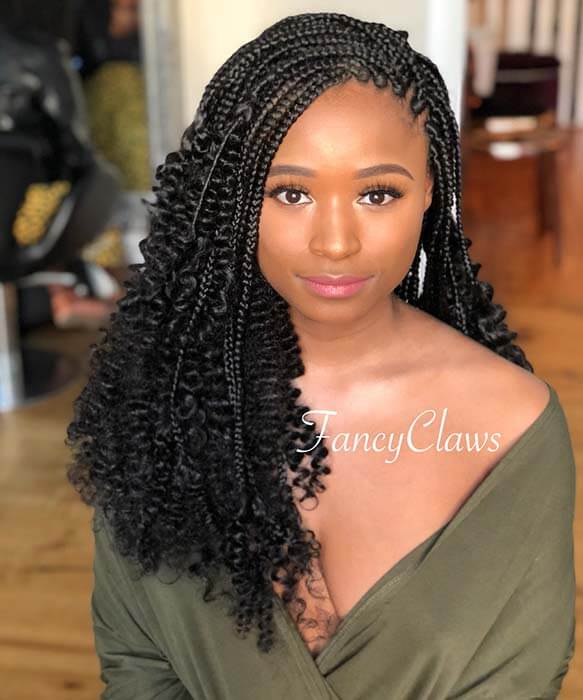 26 Amazing Goddess Box Braids Hairstyles Ponytails Tutorials