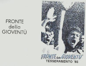 TESSERA FRONTE DELLA GIOVENTU' 1985