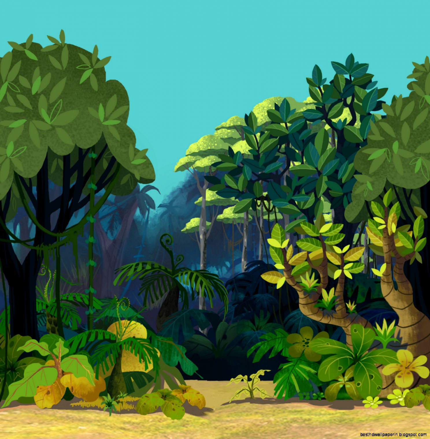 Animated Jungle Backgrounds | Best HD Wallpapers