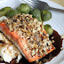 Walnut Crusted Salmon with Guinness Reduction | St. Patricks Day Recipe