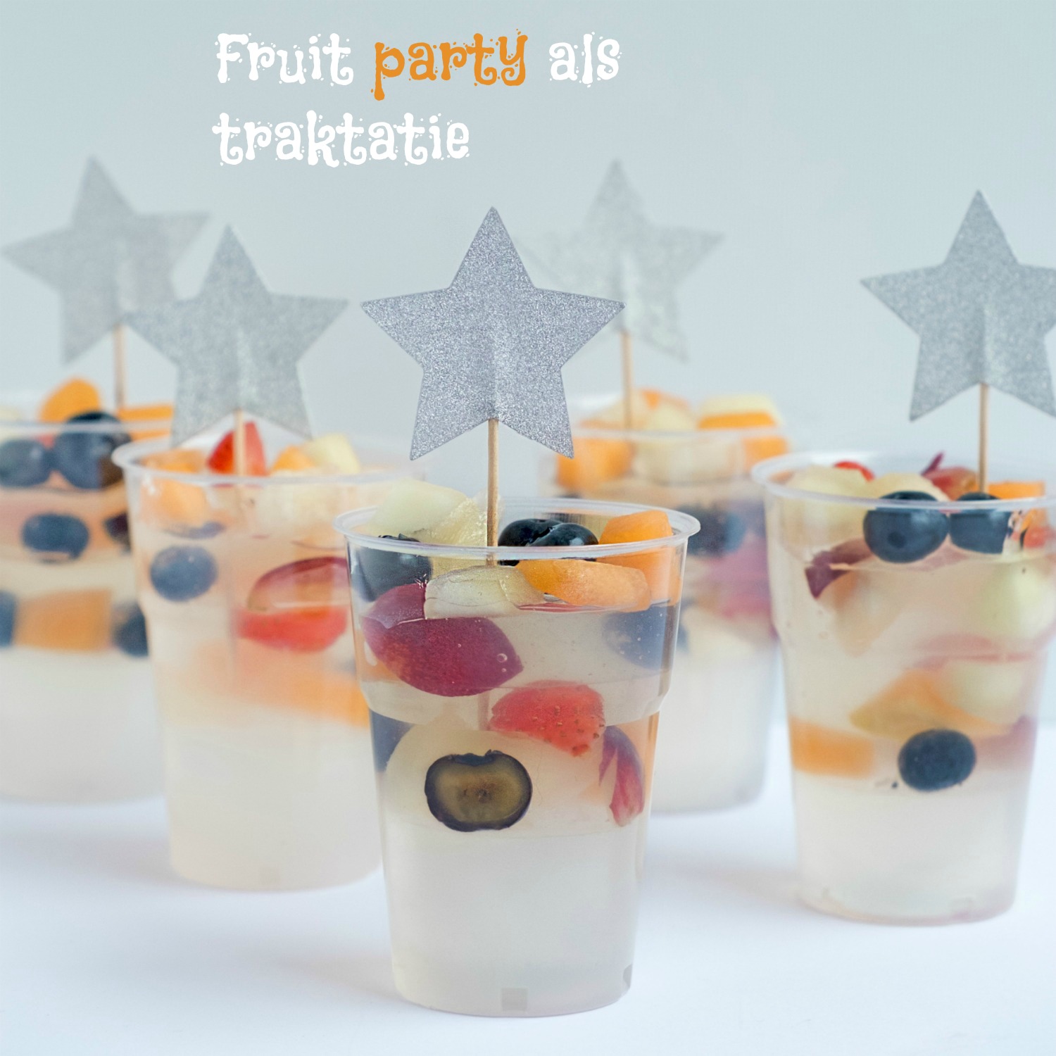 Fruit party als traktatie - Kinderfeest
