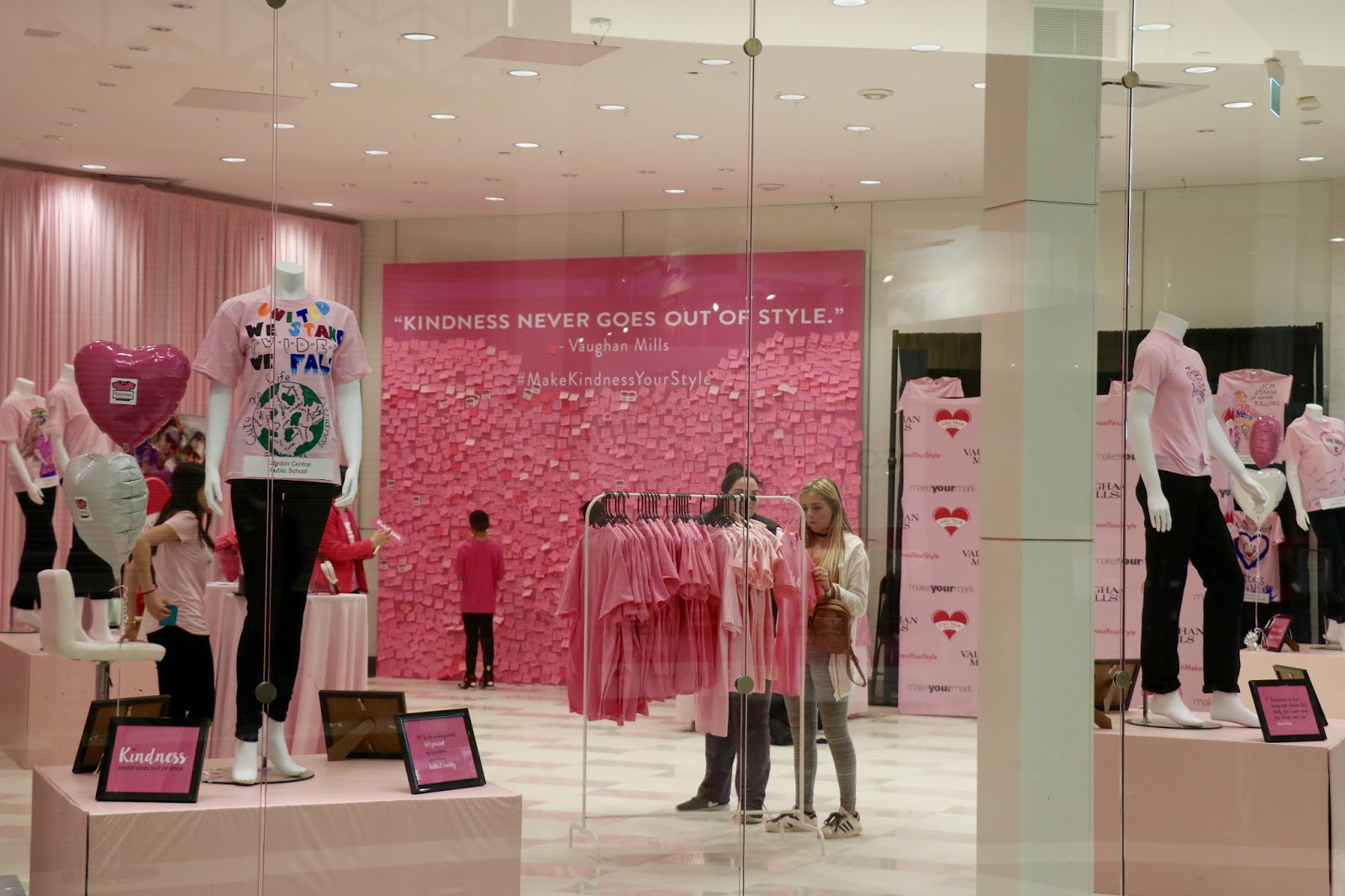 Classy on the Run Pink Shirt Day Concert at Vaughan Mills!