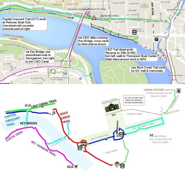Type 2 Clydesdale Cyclist: GAP C&O Bike Trail Guide, Pittsburgh DC
