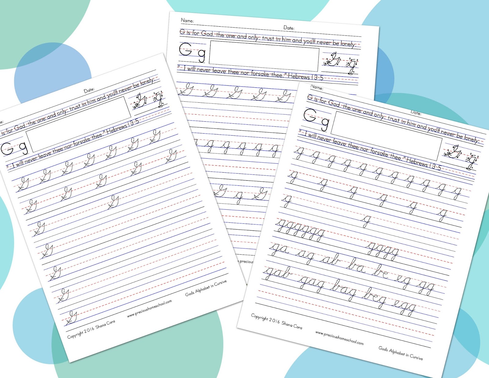 Precious Homeschool Cursive Writing Curriculum