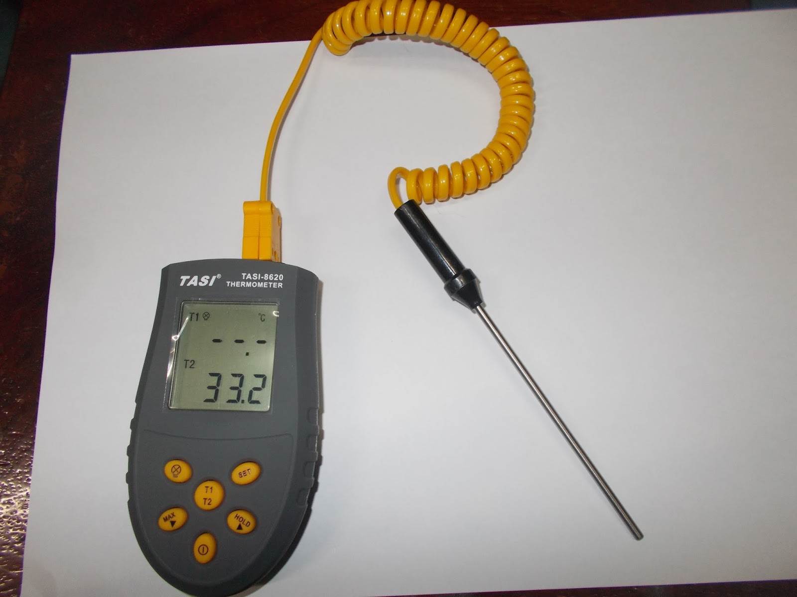 sciencetific products Portable K TYPE Thermocouple Probe Thermometers