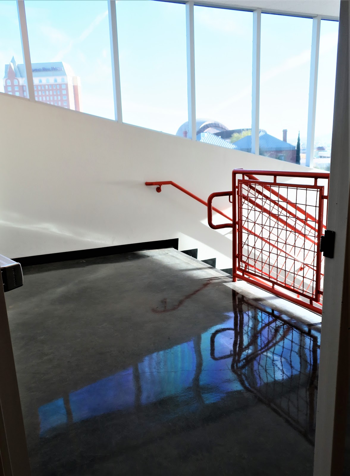 Living Rootless El Paso History Museum Stairwell