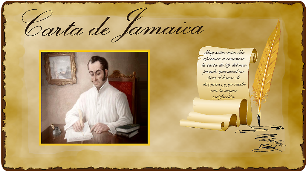 TecnologiaMorillo LA CARTA DE JAMAICA