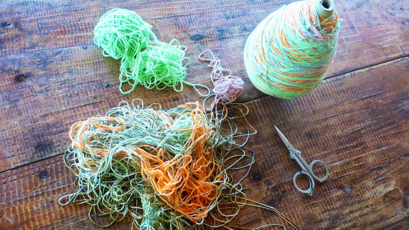DIY Multicolor Yarn