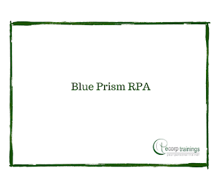 Blue Prism RPA training in hyderabad
