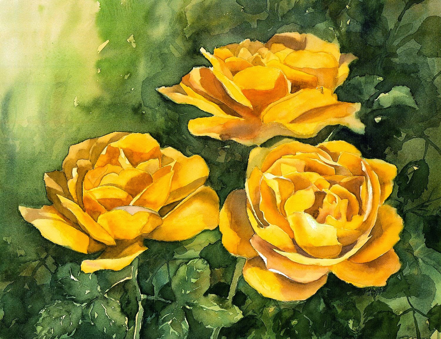 Кшиштоф Ковальский художник цветы