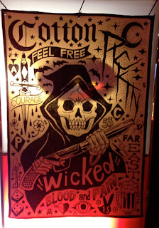 コットンピッキンタトゥー　ポスター COTTON PICKIN TATTOO ポスター 額付き / phigvel tenderloin