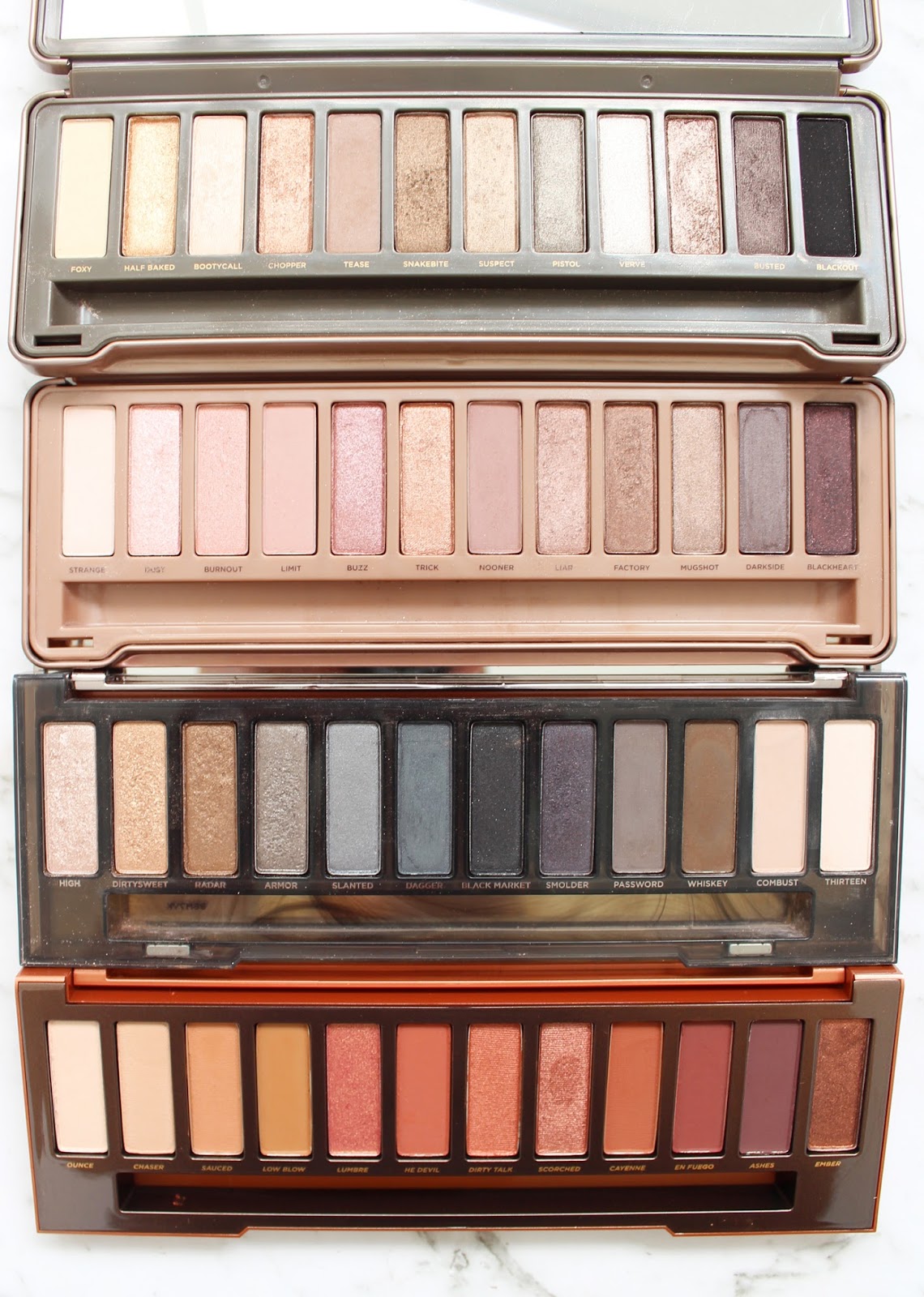 URBAN DECAY | Naked Heat Palette - Review + Swatches - CassandraMyee
