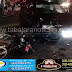 Acidente entre carro e moto deixa motociclista ferino na BR 369 em Cambara