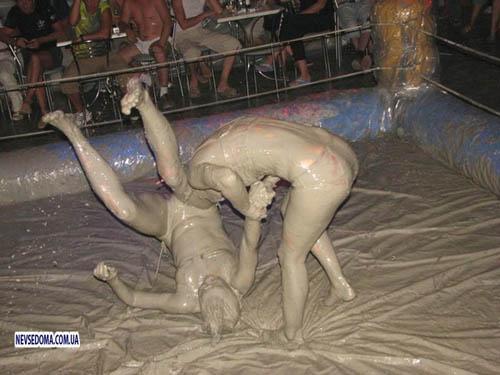 Nude Women Mud Wrestling 30
