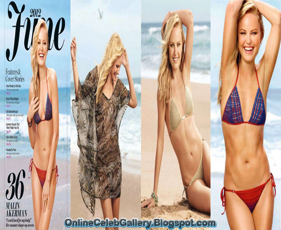 Malin Akerman Shows Off Bikini Body for June 2012 Shape Magazine