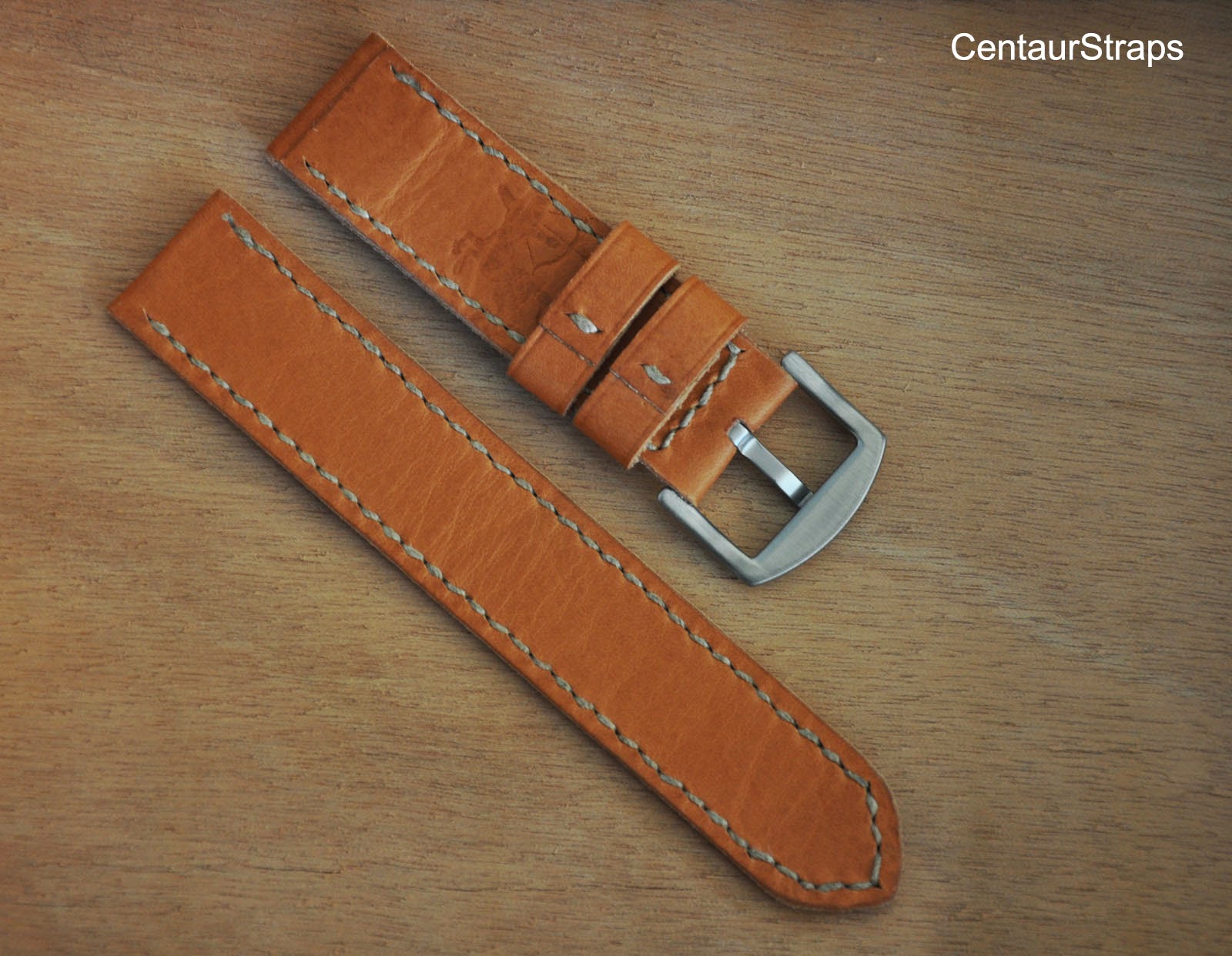 CentaurStraps - Handmade leather watch straps: 22mm watch band ...